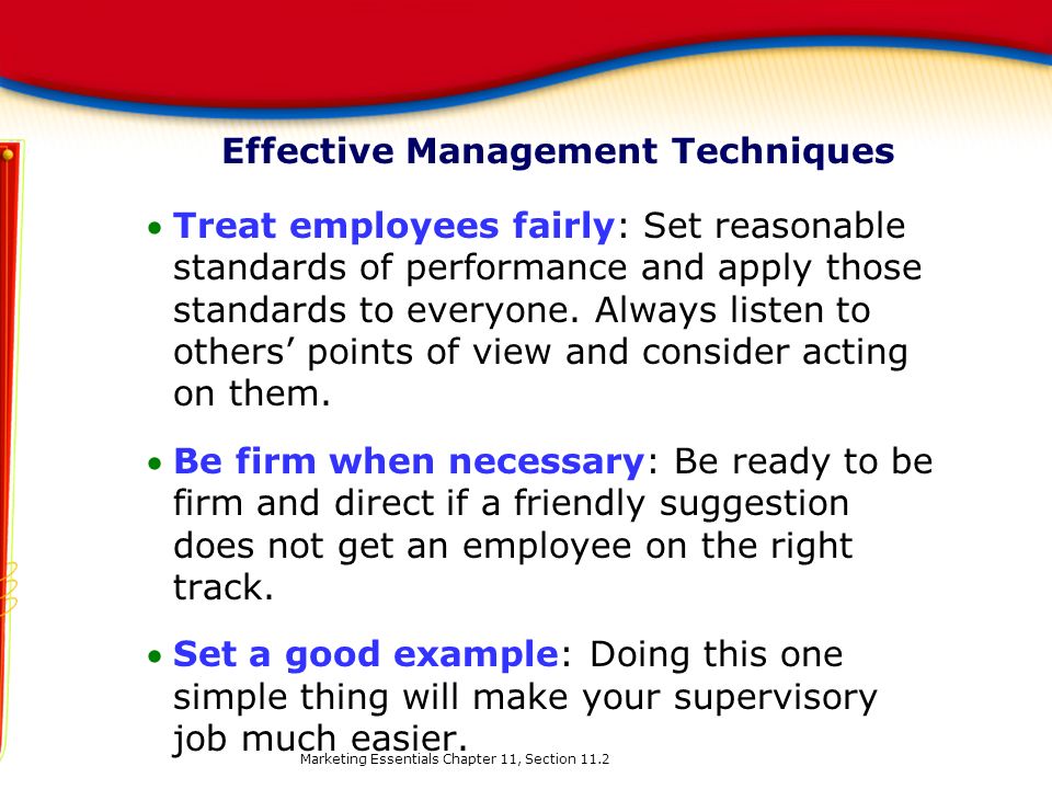Effective Management Techniques