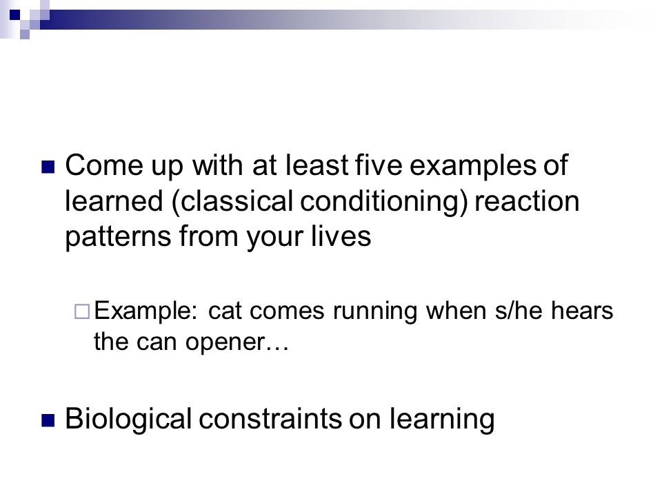 biological constraints on learning