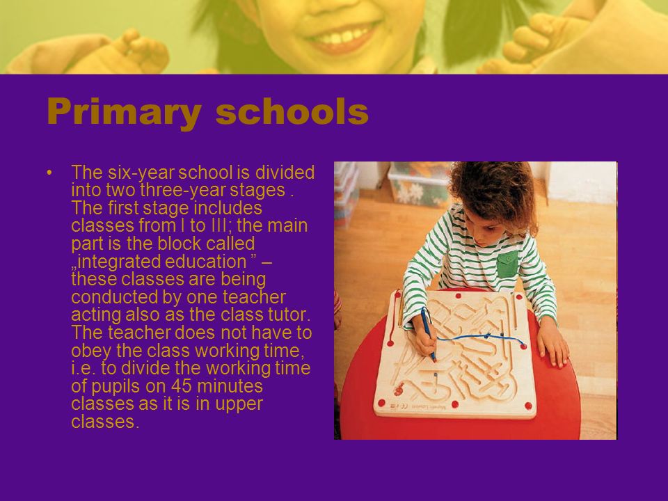 Primary schools