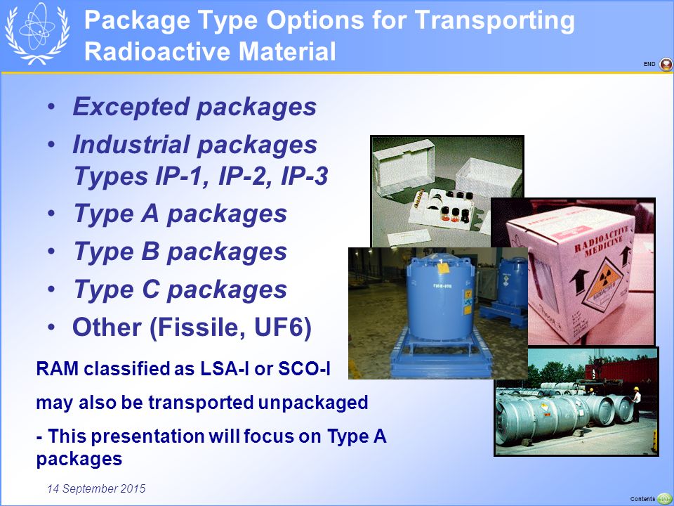 Regional Training Course On The Safe Transport Of Radioactive Material In The Caribbean Module 2 4 Transport Package Types And Material Classification Ppt Download