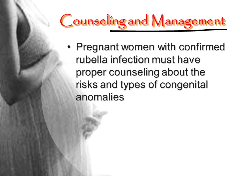 Counseling and Management