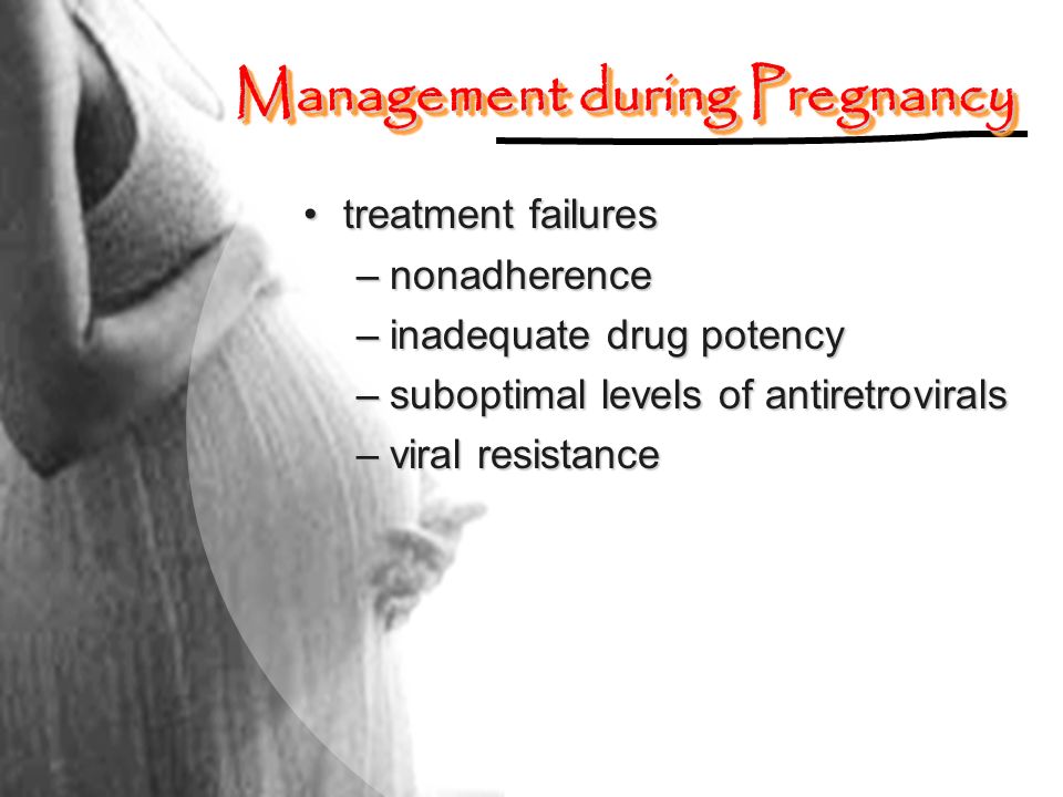 Management during Pregnancy