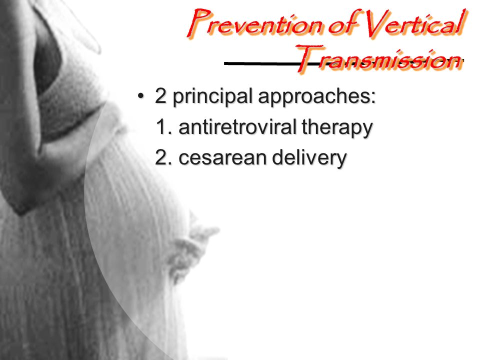 Prevention of Vertical Transmission