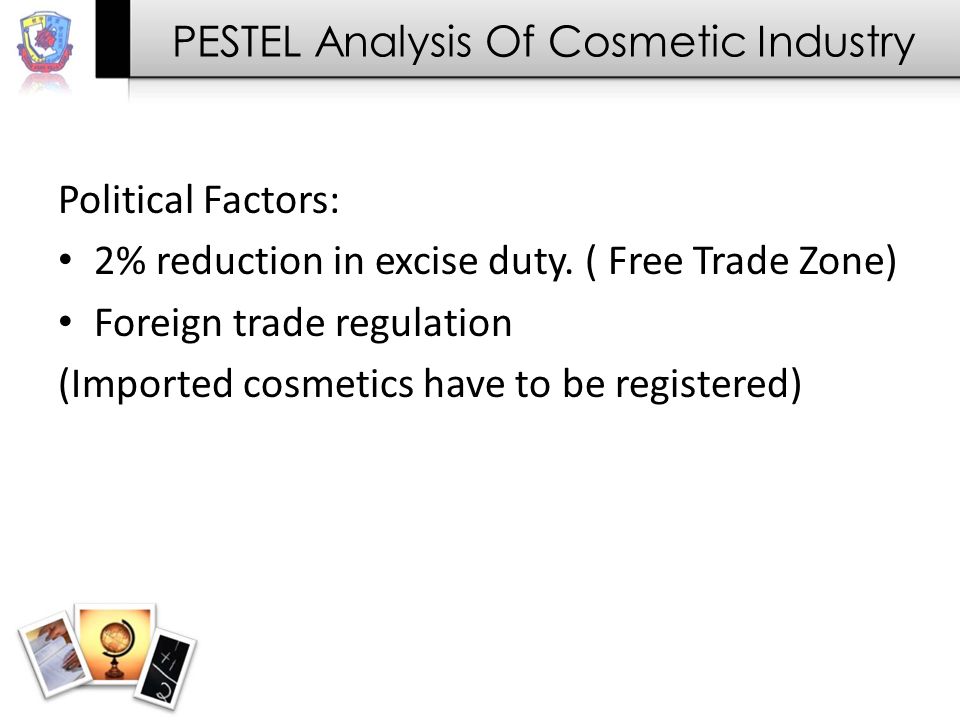 political analysis of cosmetic industry
