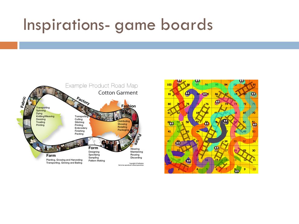 Inspirations- game boards