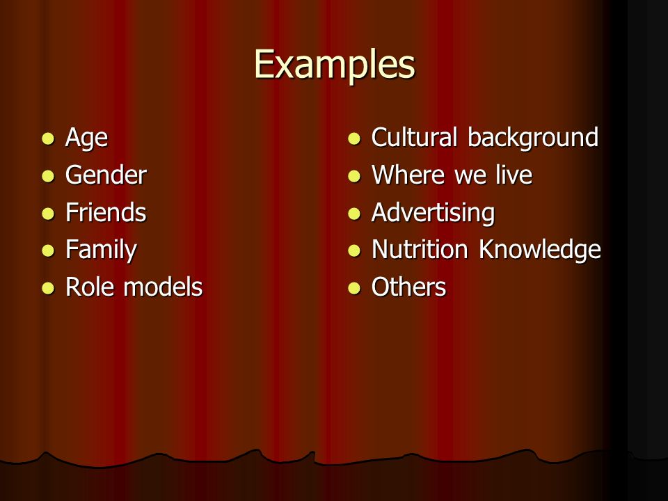Psychological, Cultural, and Social Influences on Food Choices - ppt video  online download