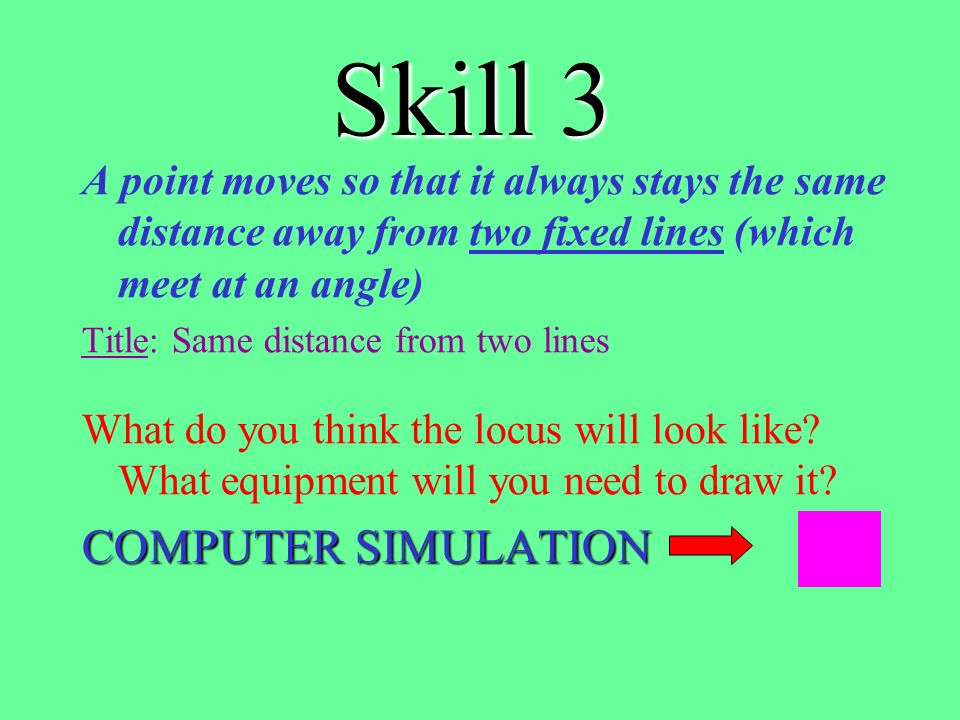 Skill 3 COMPUTER SIMULATION