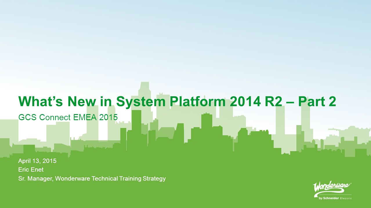 What’s New in System Platform 2014 R2 – Part 2