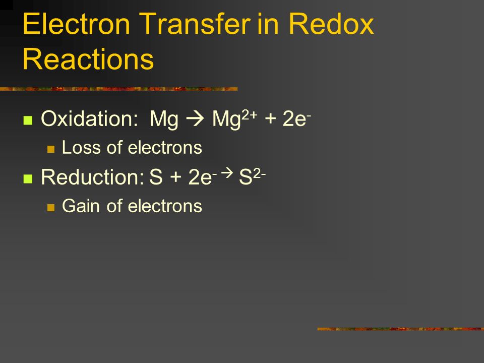 Chapter 22 REDOX. - ppt download