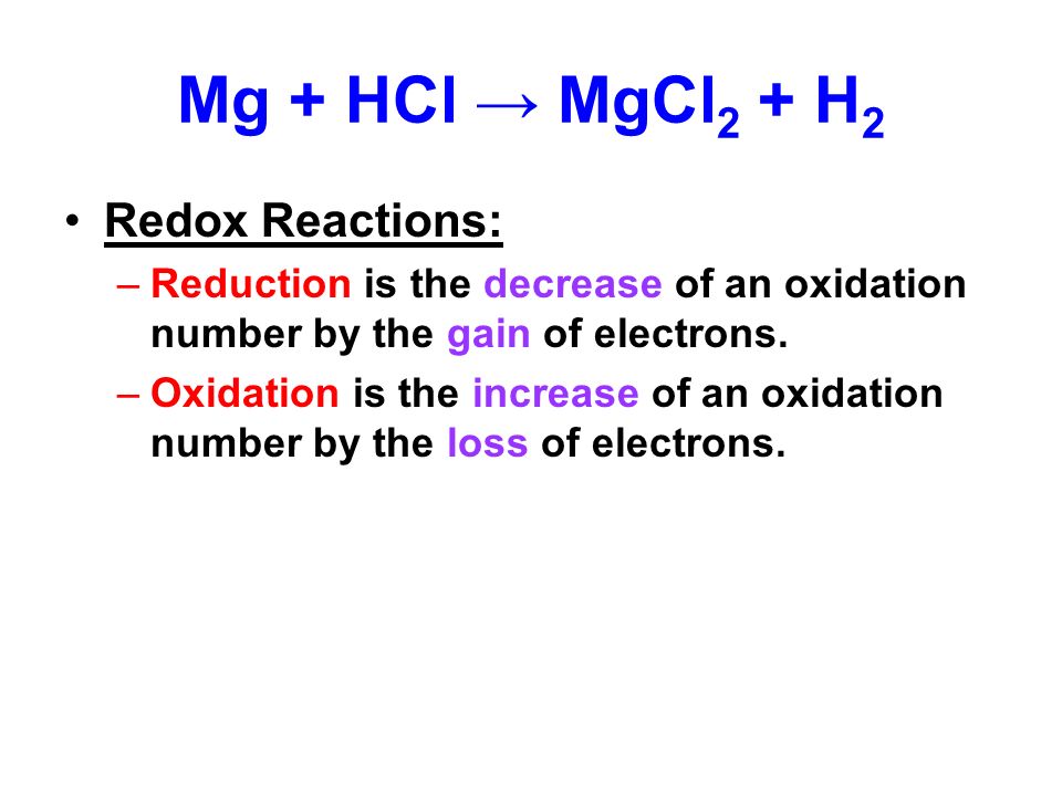 Mg 2hci mgcl2 h2. MG 2hcl MGCL H. MG HCL mgcl2 h2 окислительно восстановительная реакция. MG HCL mgcl2. MG+2hcl mgcl2+h2