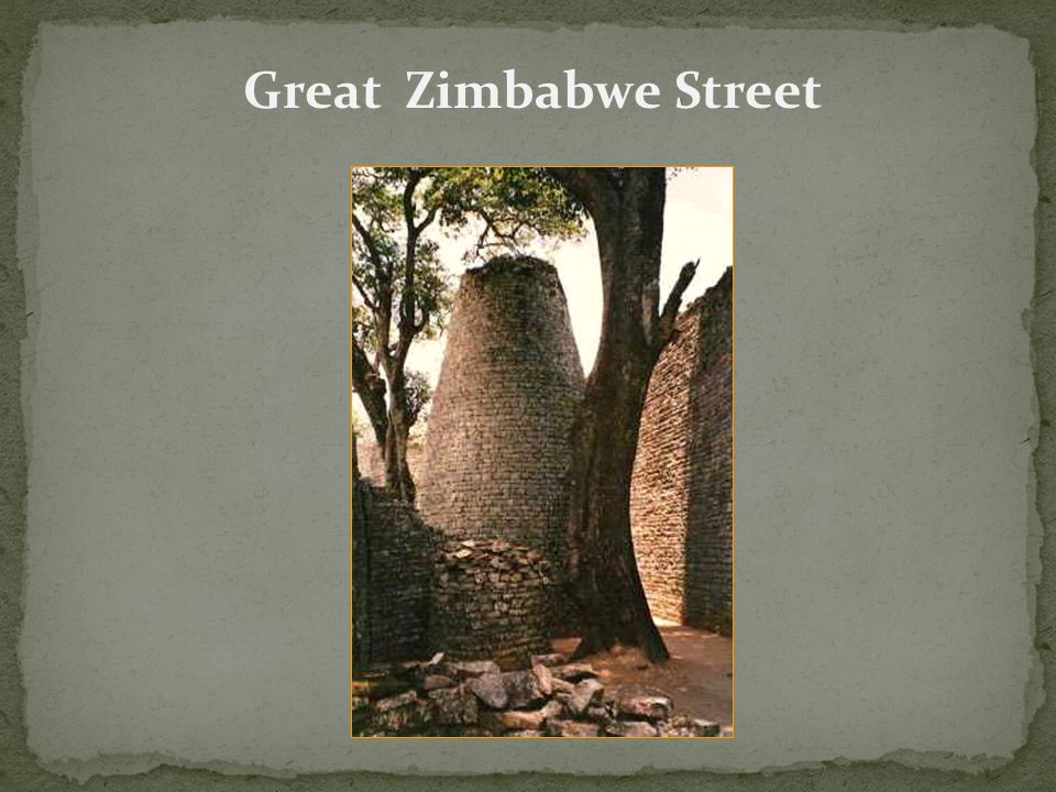 Great Zimbabwe Street