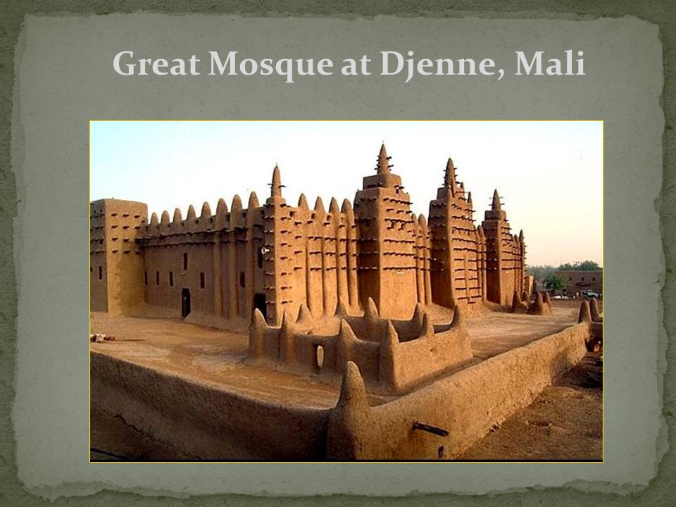 Great Mosque at Djenne, Mali