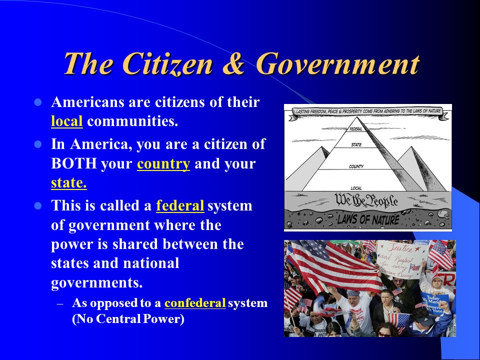 The Citizen & Government