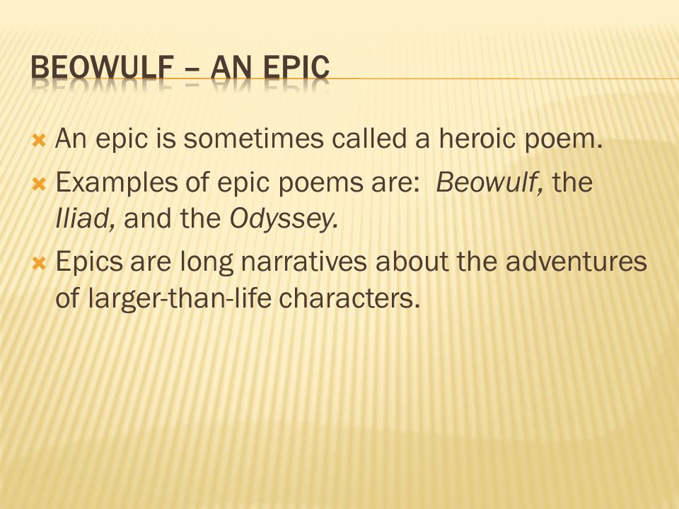 poems about beowulf character