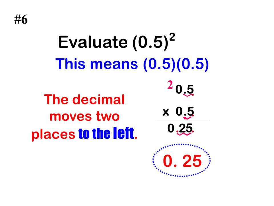 The decimal moves two places to the left.