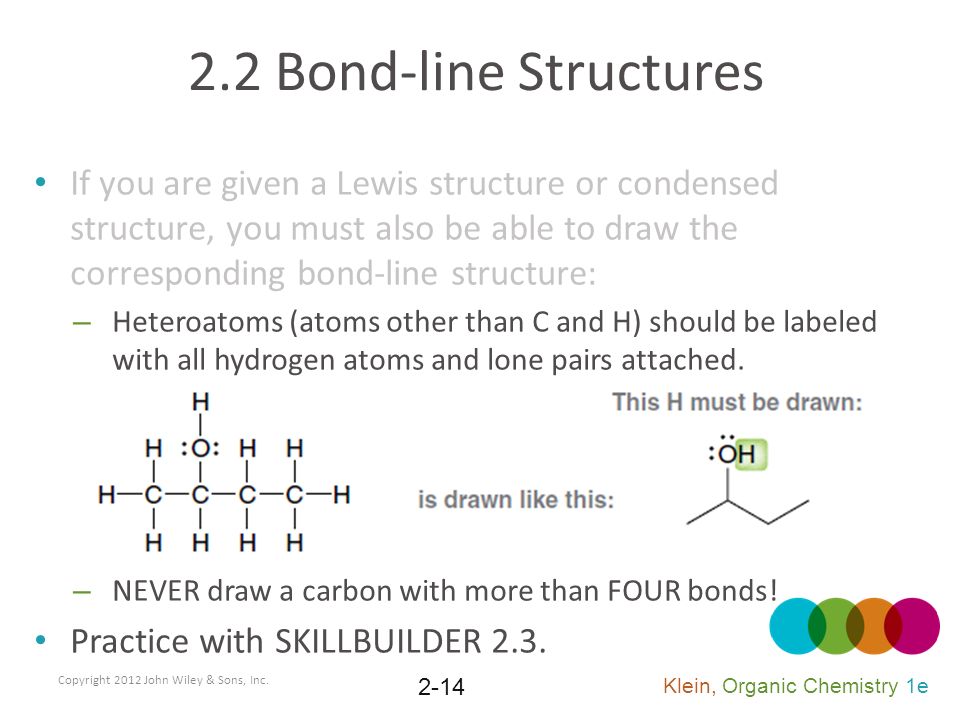 2.2 Bond-line Structures.