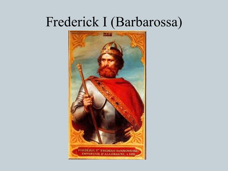 Frederick I (Barbarossa)