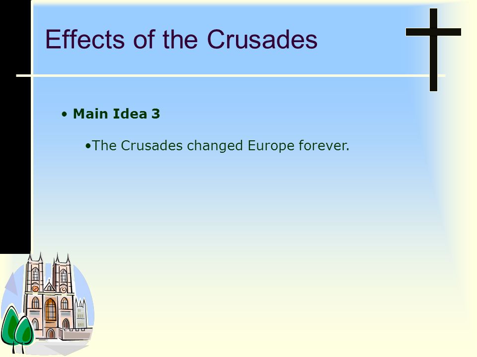 Effects of the Crusades