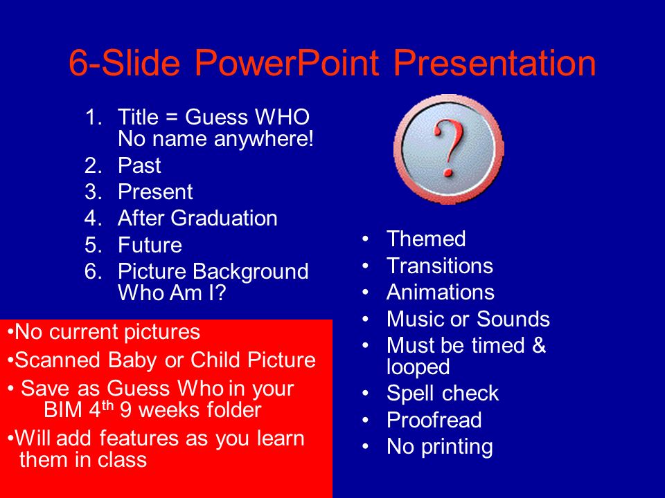 6-Slide PowerPoint Presentation