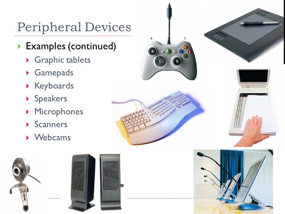 Devices examples