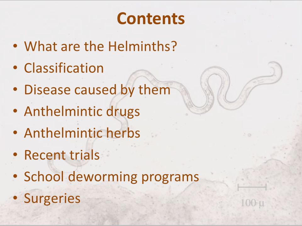 anthelmintic root meaning