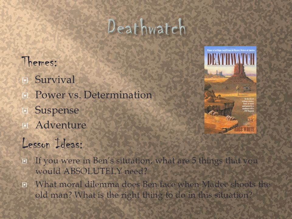 deathwatch robb white