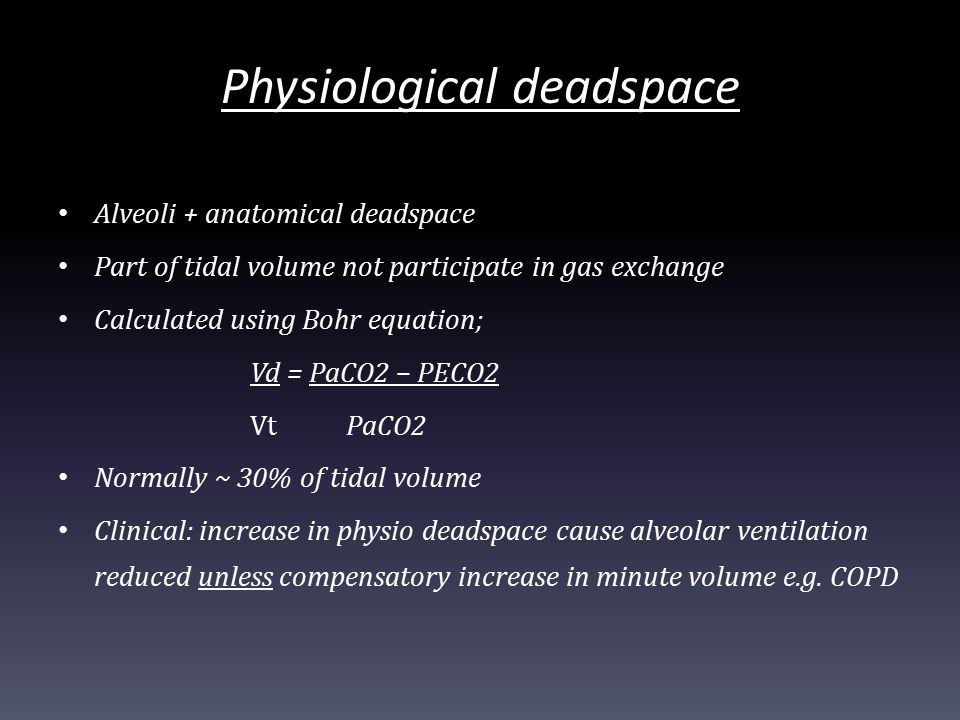 Anatomic and physiologic dead space: Video & Anatomy