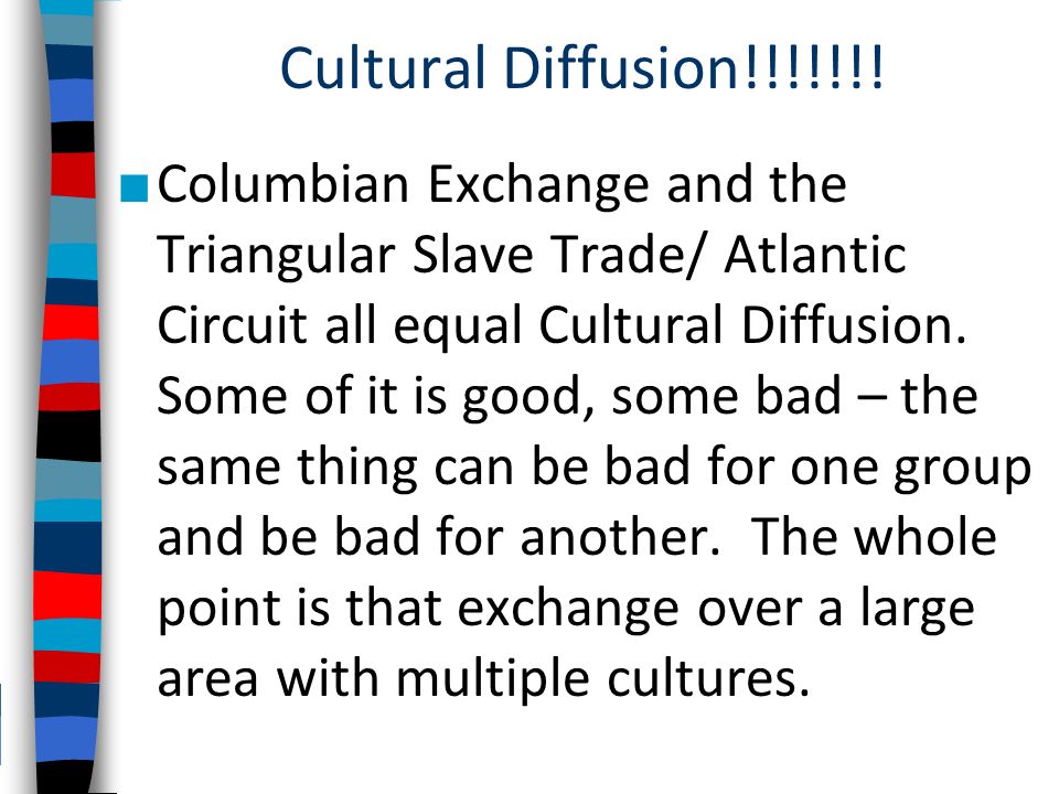 Cultural Diffusion!!!!!!!