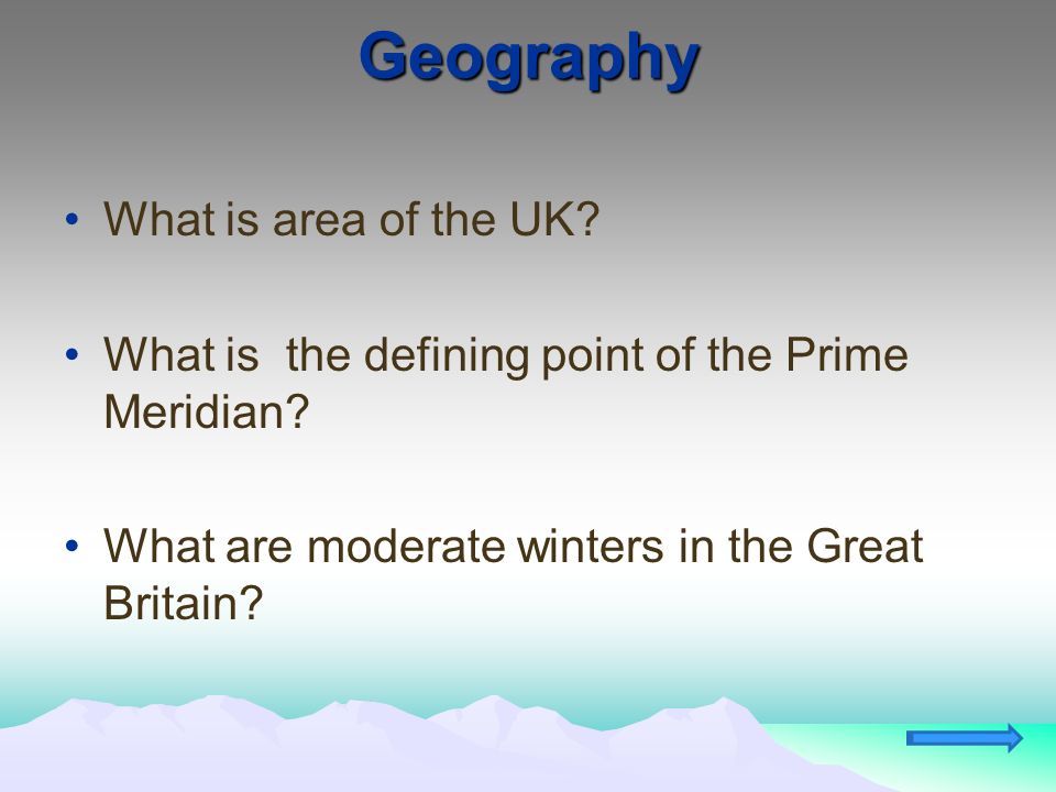 Geography What is area of the UK
