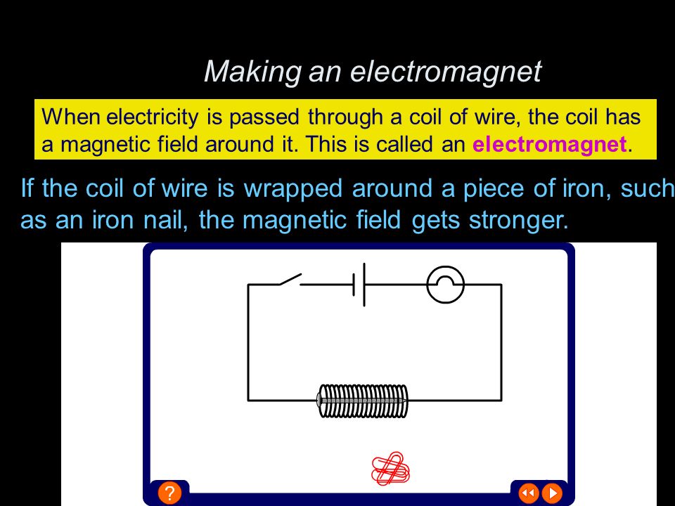Making an electromagnet