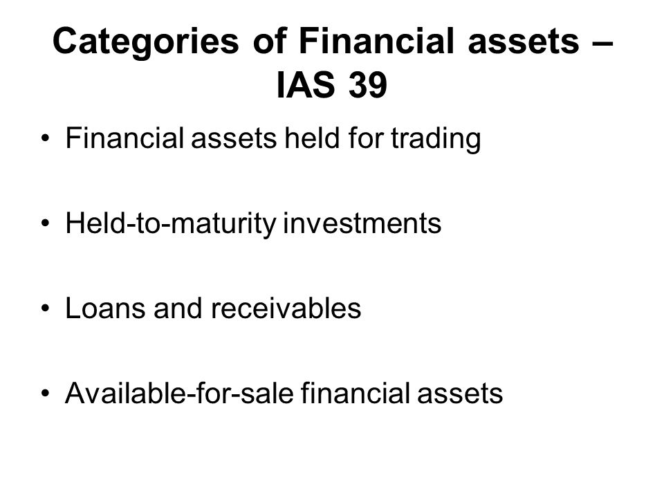 Financial Instruments Ppt Video Online Download