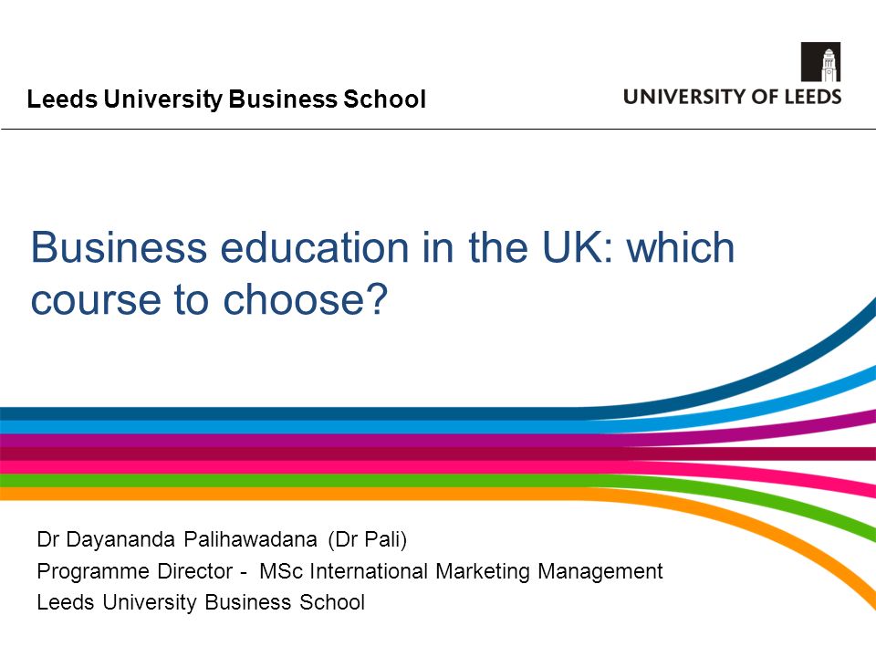 Business education in the UK: which course to choose