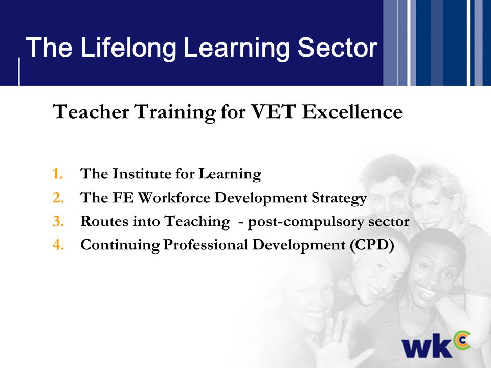 The Lifelong Learning Sector