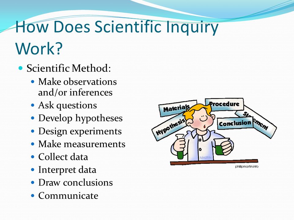 How Does Scientific Inquiry Work