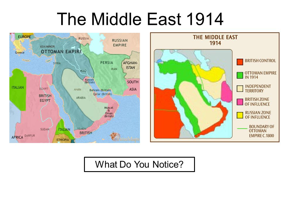 L2 3 Nationalism In The Middle East After World War One Ppt