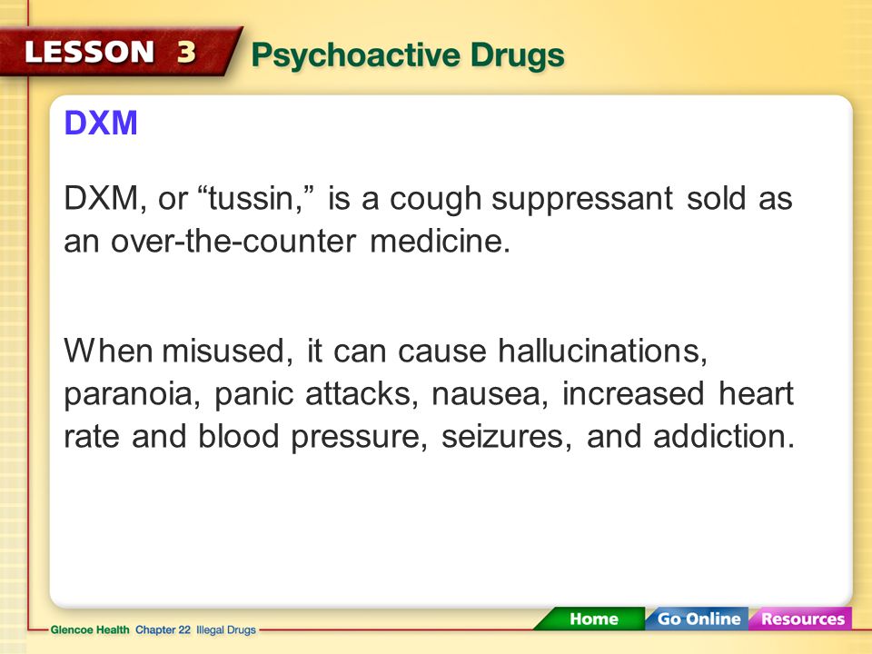 DXM DXM, or tussin, is a cough suppressant sold as an over-the-counter medicine.