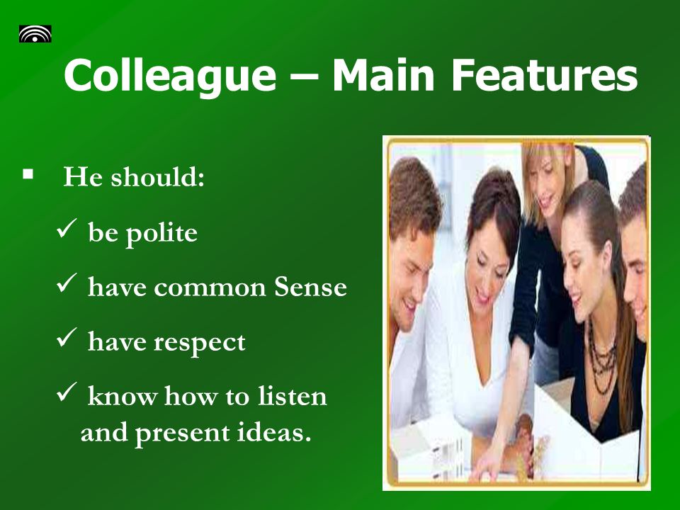 What Makes A Good Colleague