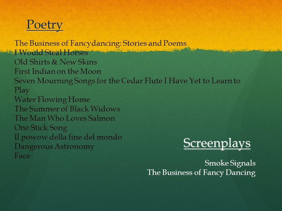 Poetry scripts