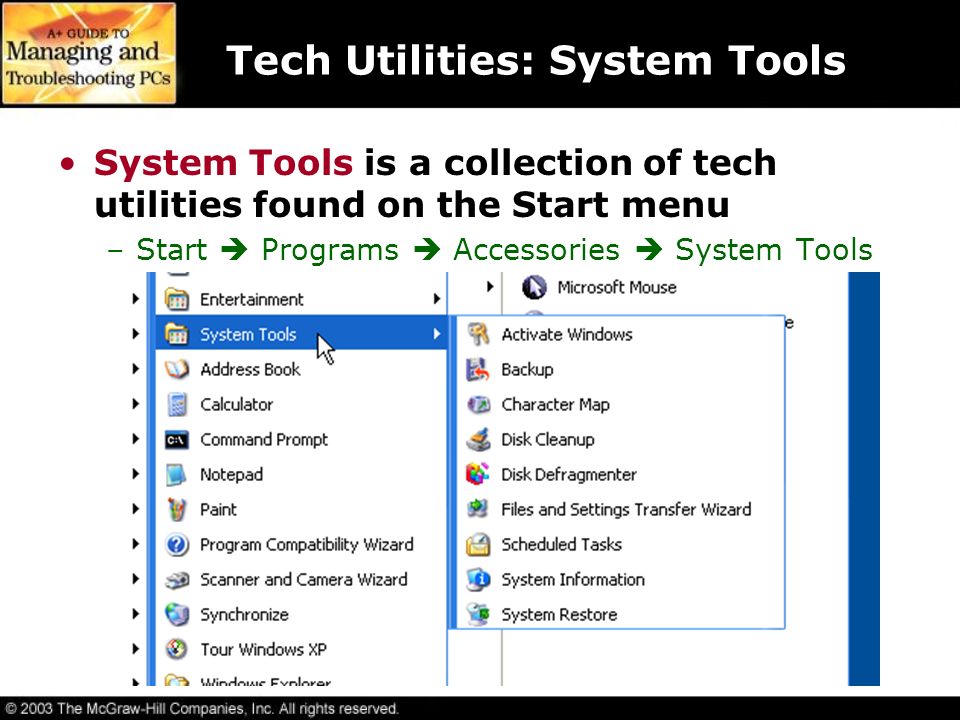 tech utilities program tech utilities program