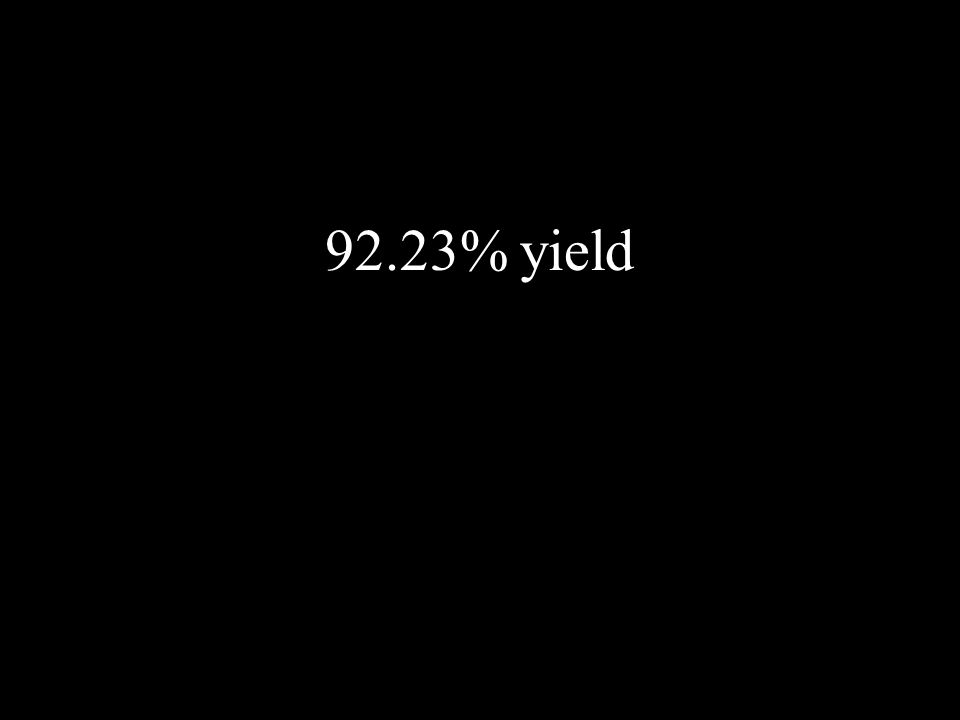 92.23% yield