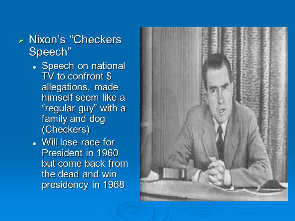 nixon checkers speech analysis