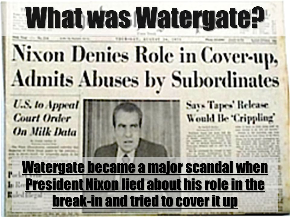Image result for PHOTOS RICHARD NIXON WATERGATE