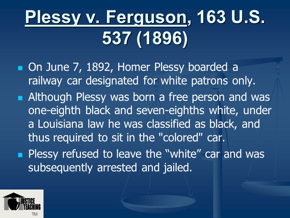Separate But Equal The History of Segregation in the Law ppt video