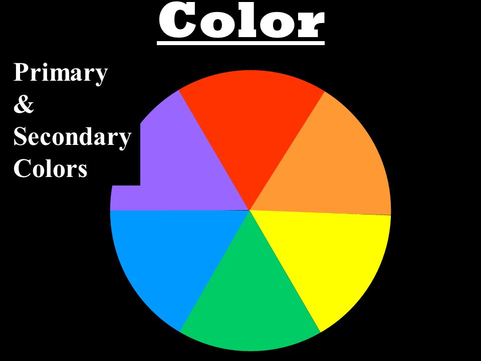 Color Primary & Secondary Colors Primary Colors