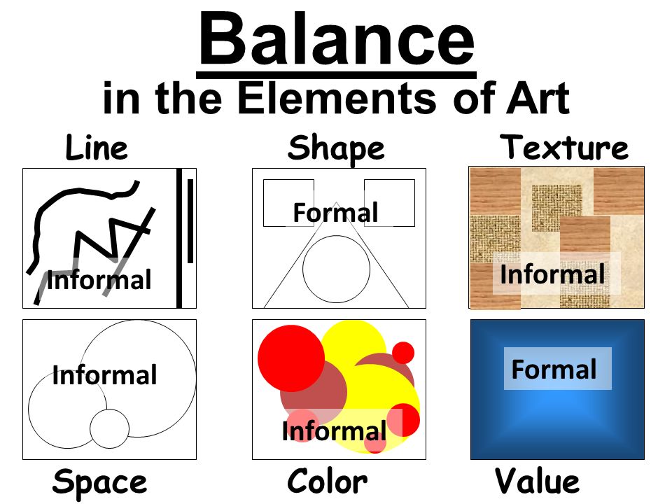 Balance in the Elements of Art