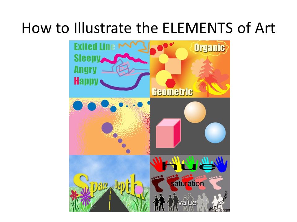 How to Illustrate the ELEMENTS of Art
