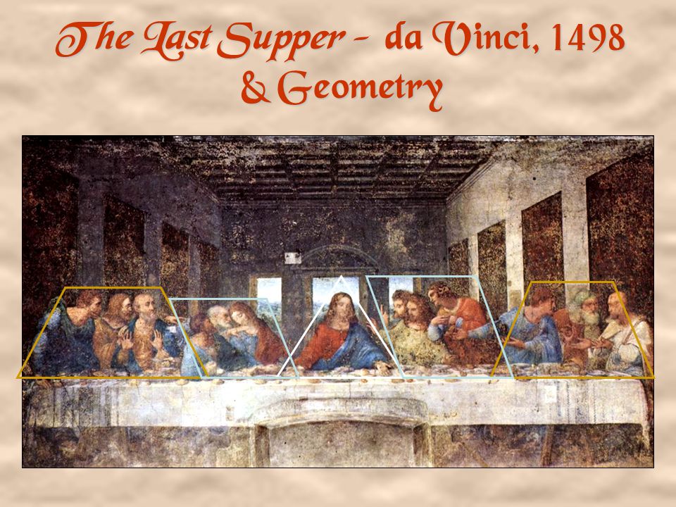 The Last Supper - da Vinci, 1498 & Geometry