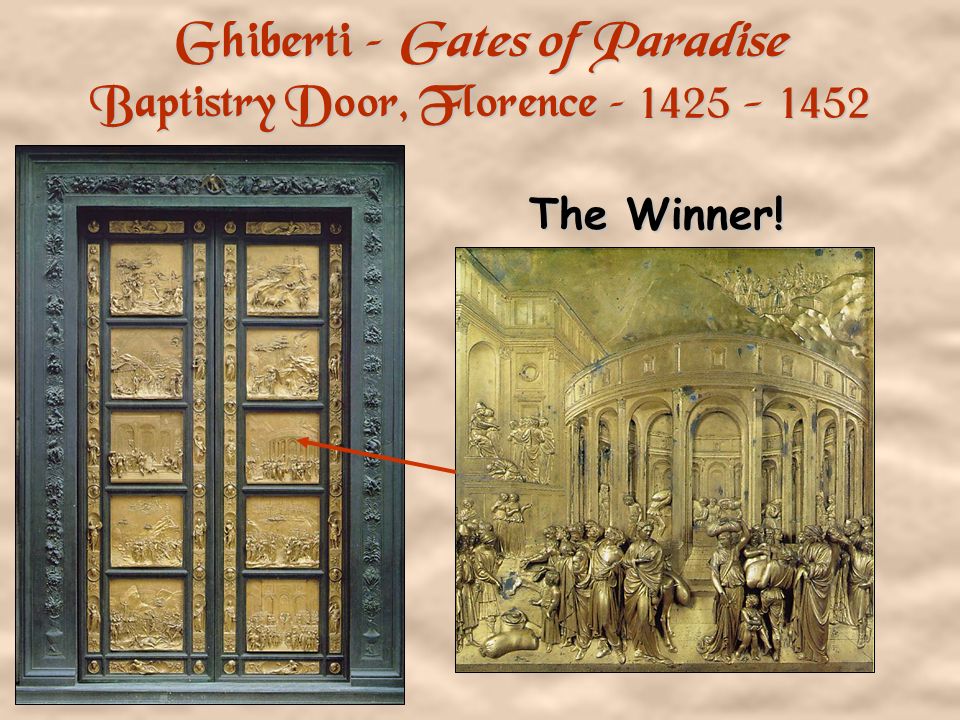 Ghiberti – Gates of Paradise Baptistry Door, Florence –