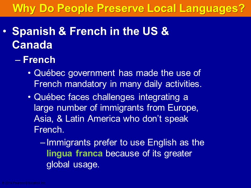 Why Do People Preserve Local Languages