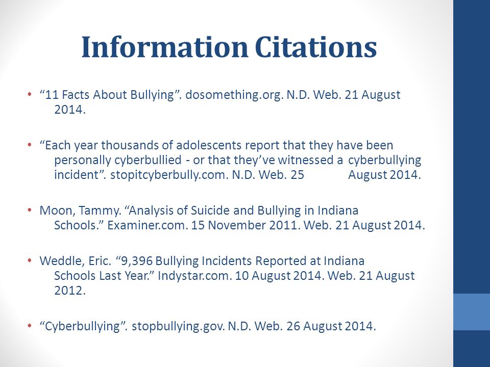 11 Facts About Bullying
